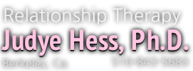 Relationship Therapy Judye Hess Ph. D